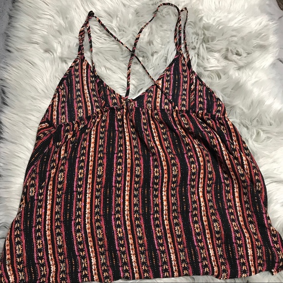 Adorable Aztec Print Cross-Back Tank - Picture 3 of 3